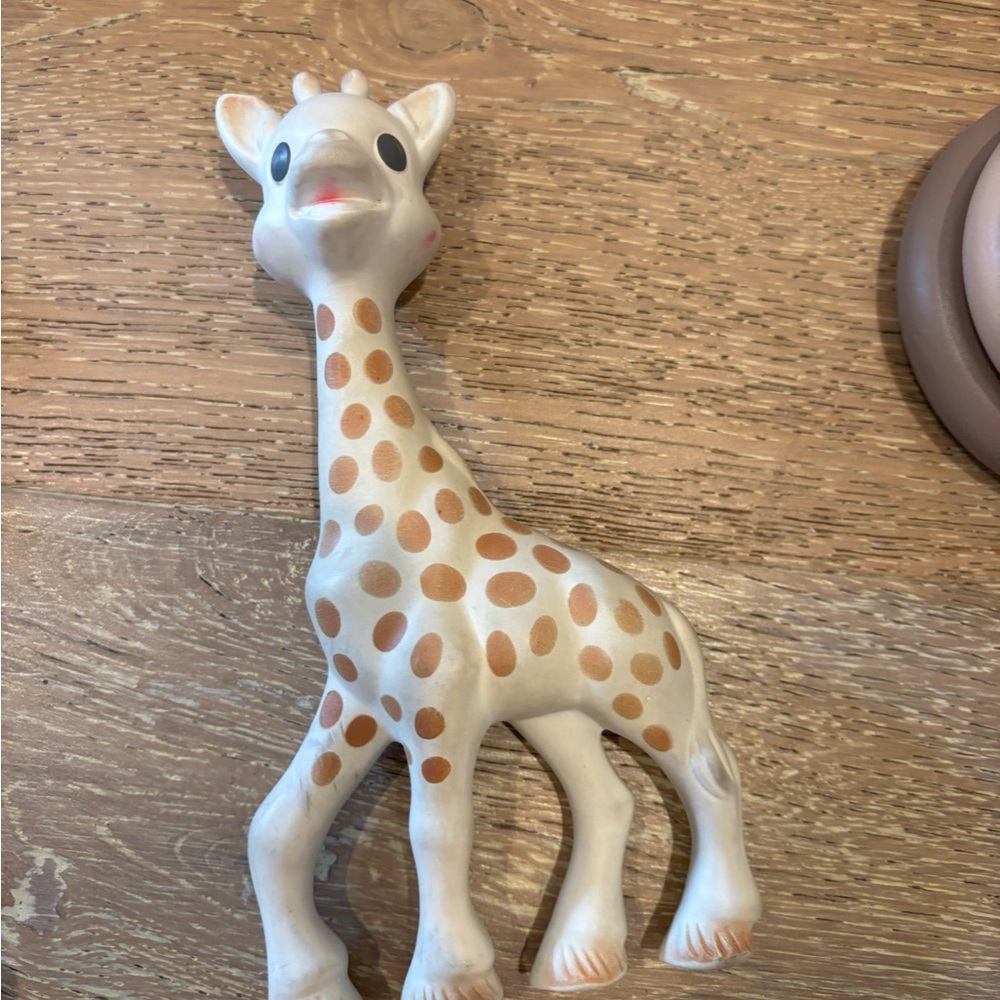 Sophie Le girafe Beige & Brown Giraffe Teether Toy baby